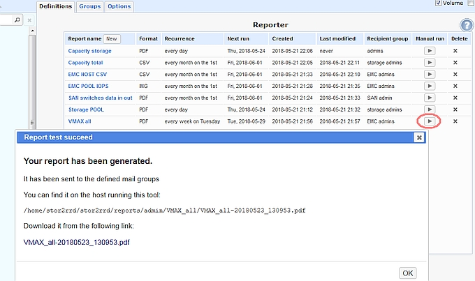 Reporter configuration 4