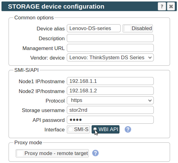 Lenovo Storage S series Storage management