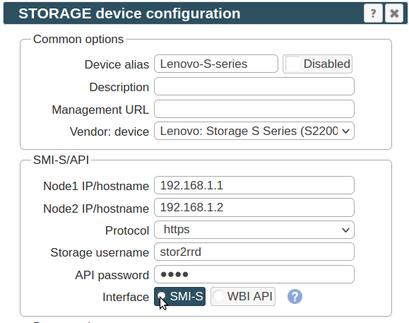 Lenovo storage Storage management